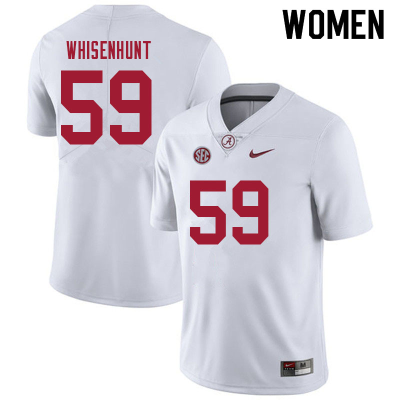 Women #59 Bennett Whisenhunt Alabama Crimson Tide College Football Jerseys Sale-Black
